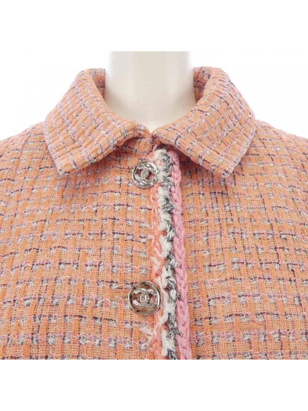 Chanel Jacket Orange